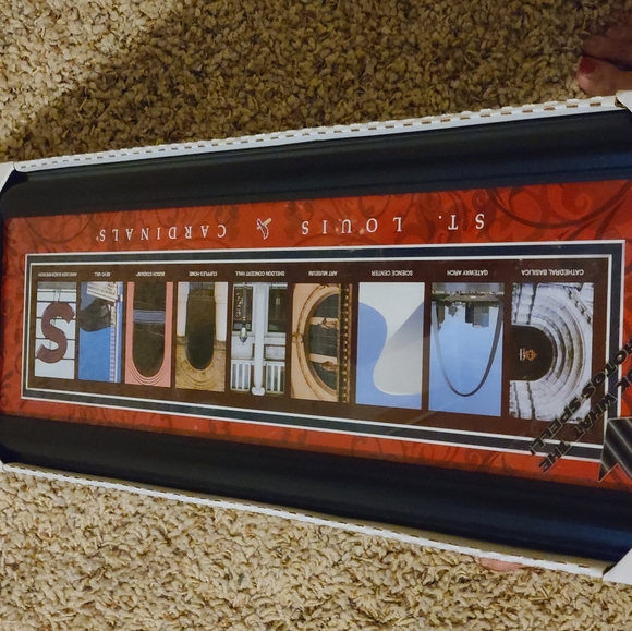 St. Louis Cardinals Architecture Framed Prints - Brand New!! LIMITED EDITION!! - Picture 4 of 11